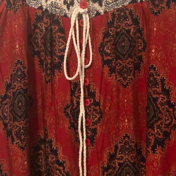 Bohemian Style Maxi Skirt - Picture 2 of 4